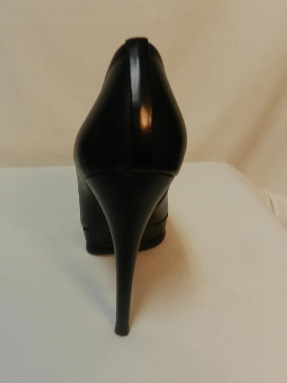 Stuart Weitzman Leather heeled black boots booties pumps ankle Women Size Sz 10